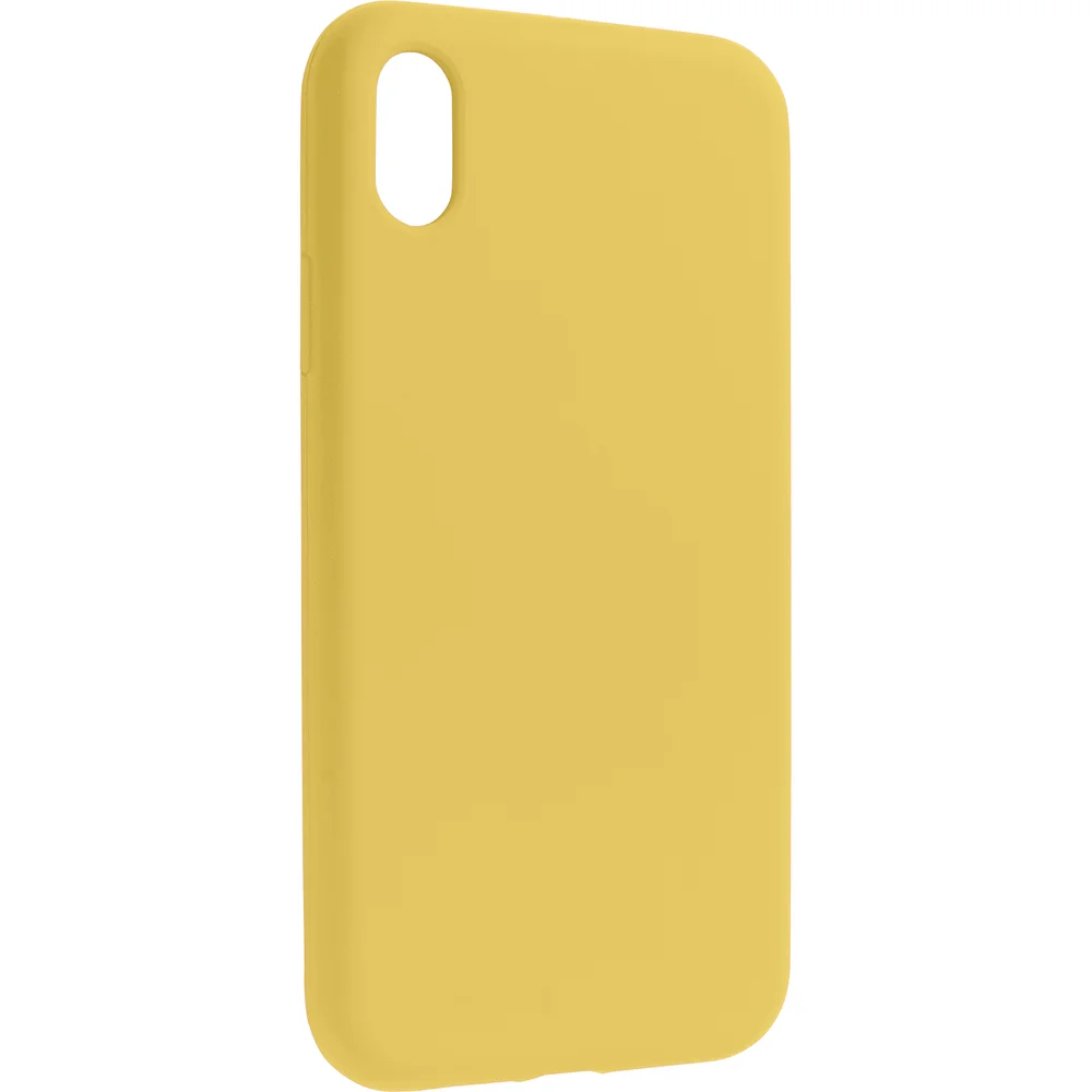 LEKI BYCPH COVER TIL IPHONE XR SILIKON GUL v:4444524