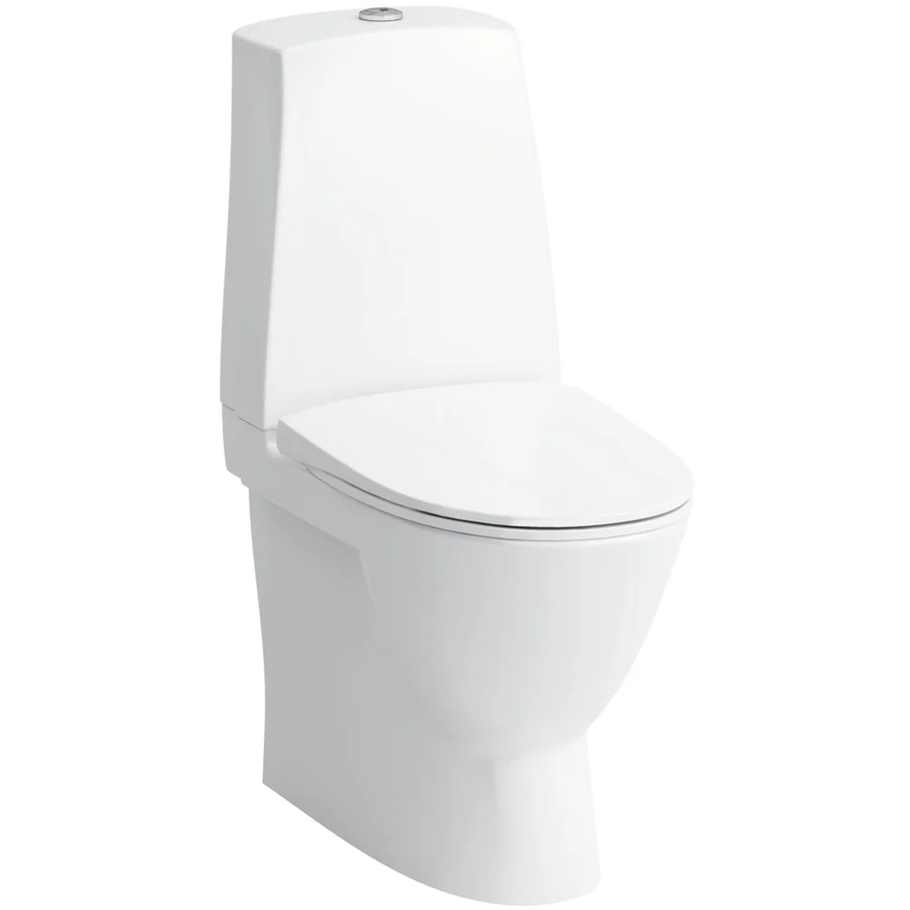 LAUFEN PRO-N TOALETT BACK TO WALL ALM. SKYLLEKANT M/SKJULT S/P-LÅS v:8741645