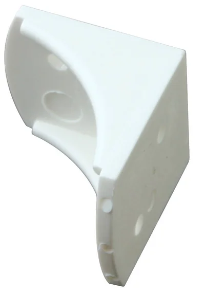 MØBELVINKEL 6401 35MM HVIT PL v:7772773