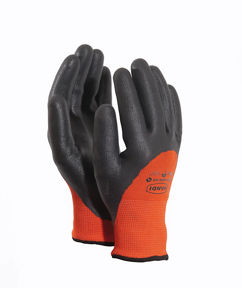 Hanske foret nitril 2376 9 handi foret foam nitril hanske str. 9 v:4278659
