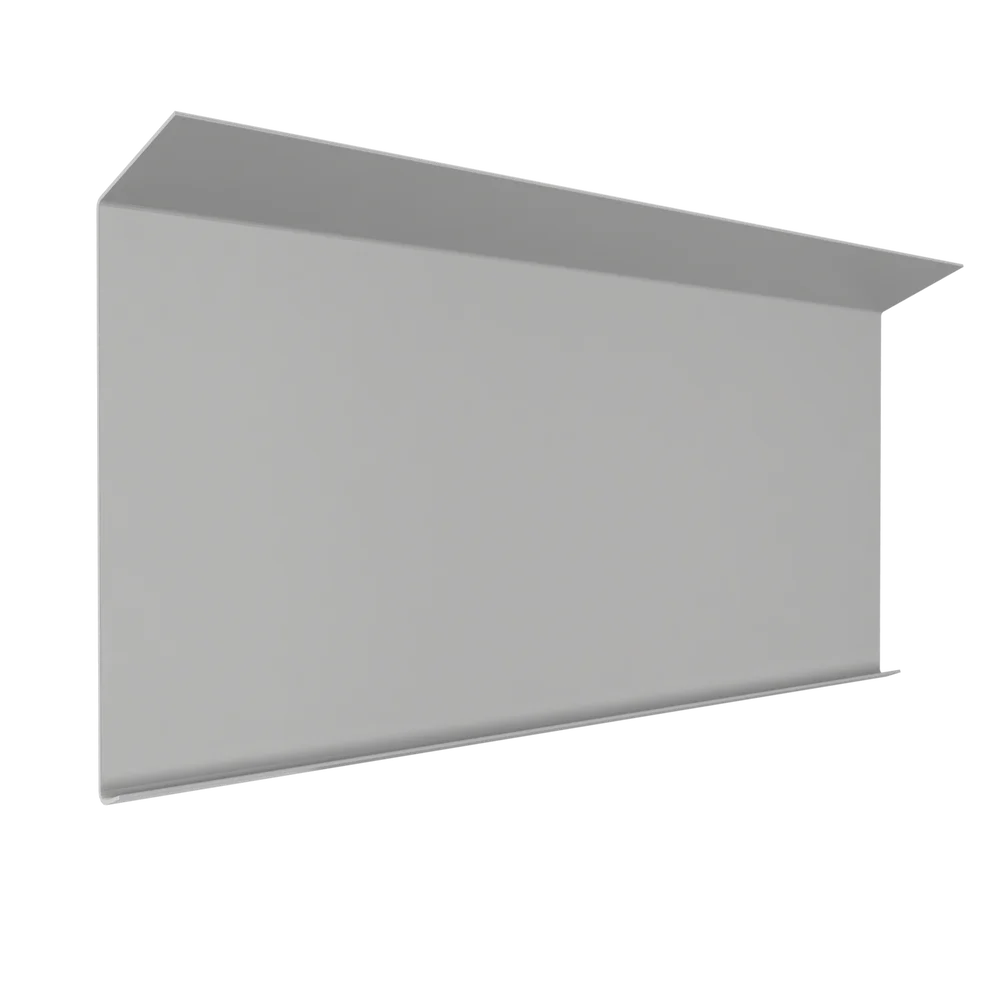BORDTAKBESLAG 0,6 MM H 120 MM HVIT v:2630730
