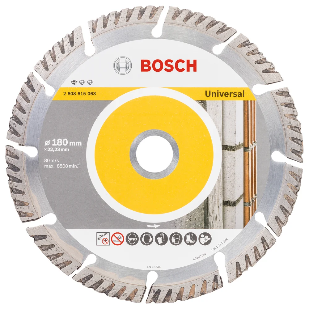 Diamantkappskive std universal 180×22,2 – Bosch v:4504427