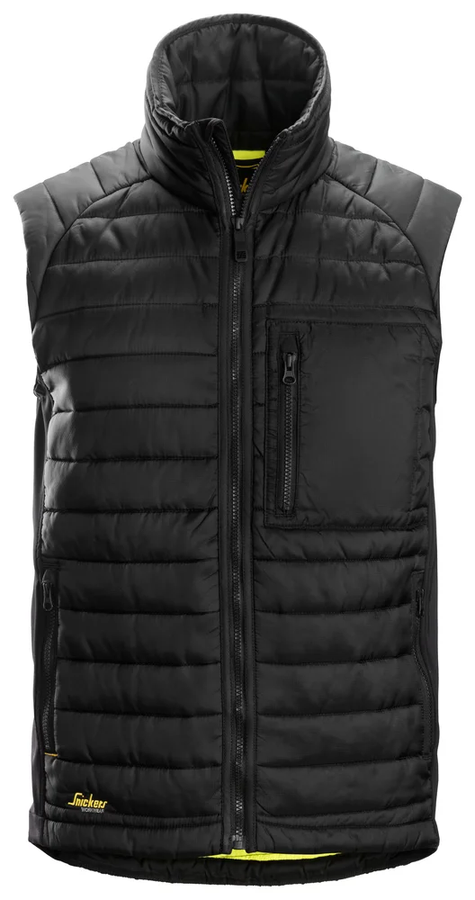 Vest vattert 4512 sort xxl snickers workwear v:8778895 Vest vattert 4512 sort xxl snickers workwear v:8778895