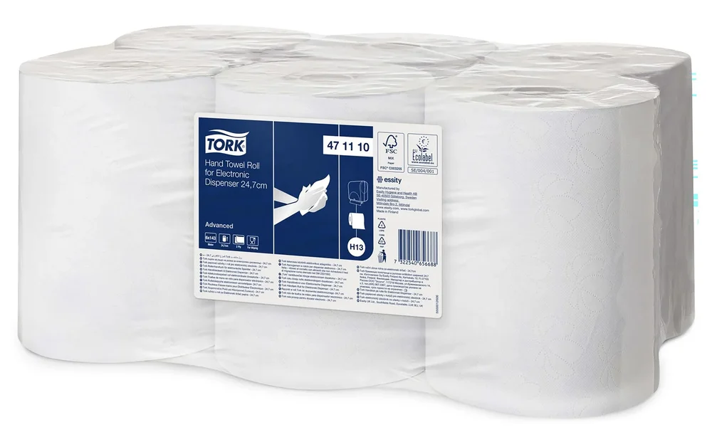 TORK TØRKERULL H13 ADVANCED 143M 471110 v:3664655