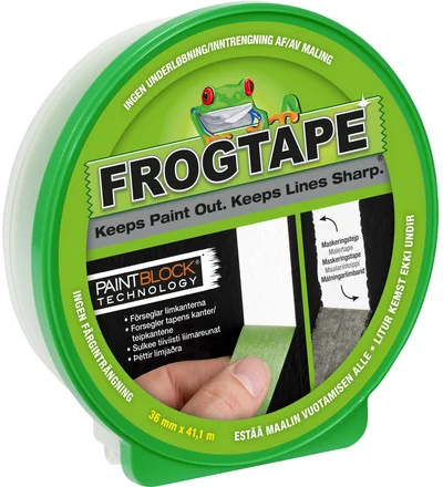 Maskeringstape Frogtape 41,1mx36mm Grønn – Kip v:3971401