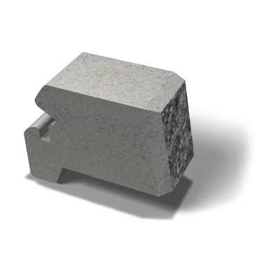 STØTTEMUR DEKOR 1/2 BLOKK v:1003065