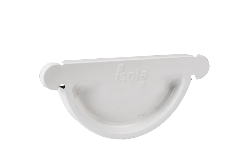 ENDESTYKKE STÅL 125MM HVIT N v:2366948