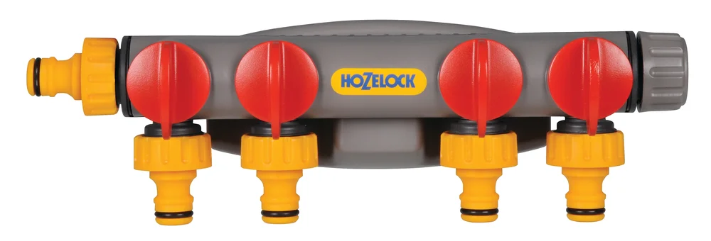 Hozelock Kranforbindelse 4-veier v:1043324