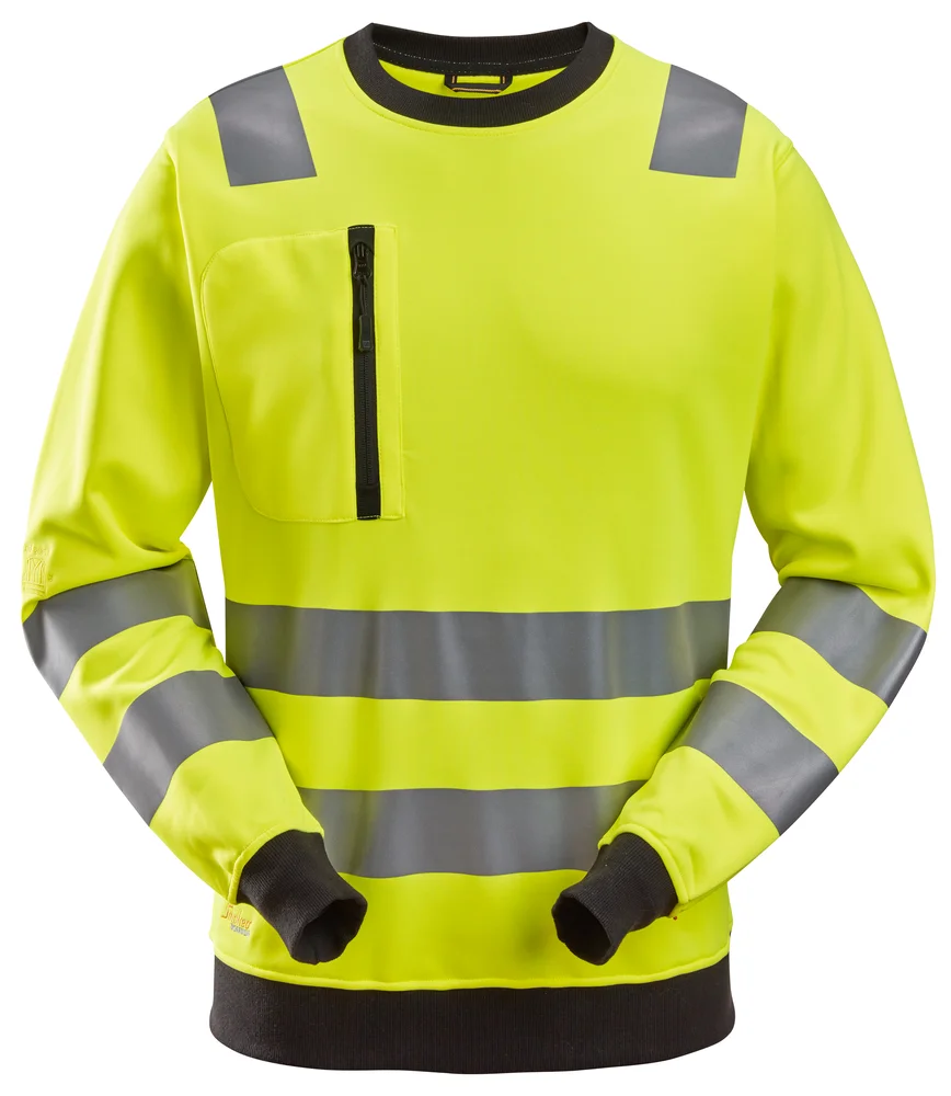 Fleecegenser kl.3 HiVis gul XS v:9432357