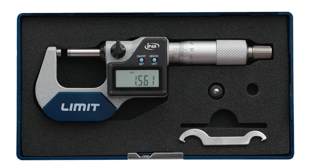 LIMIT MIKROMETER DIGITAL 0-25MM IP65 v:6554203