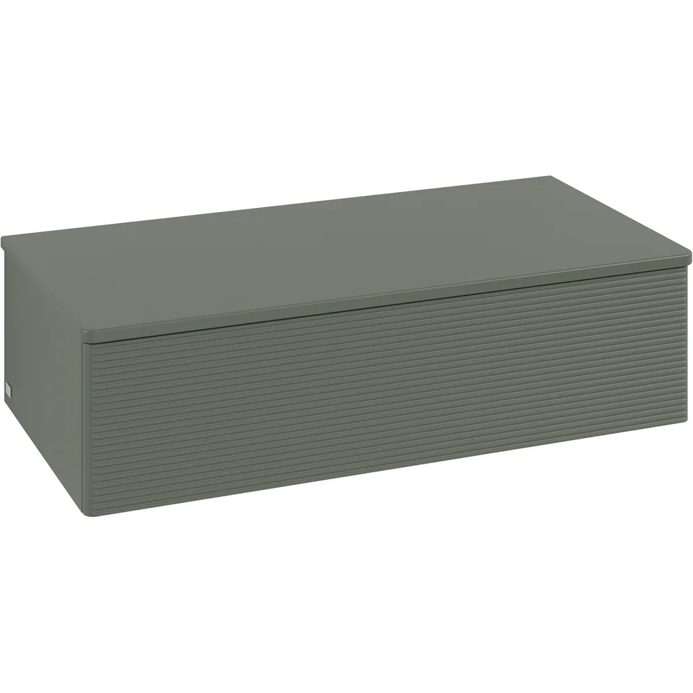 V&B ANTAO SIDESKAP 1 SKUFF RILLET 1000X268X500 GRØNN v:6573536