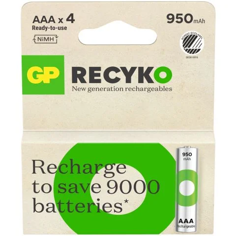 Recyko 201242 GP Batteries Batteri 4067973
