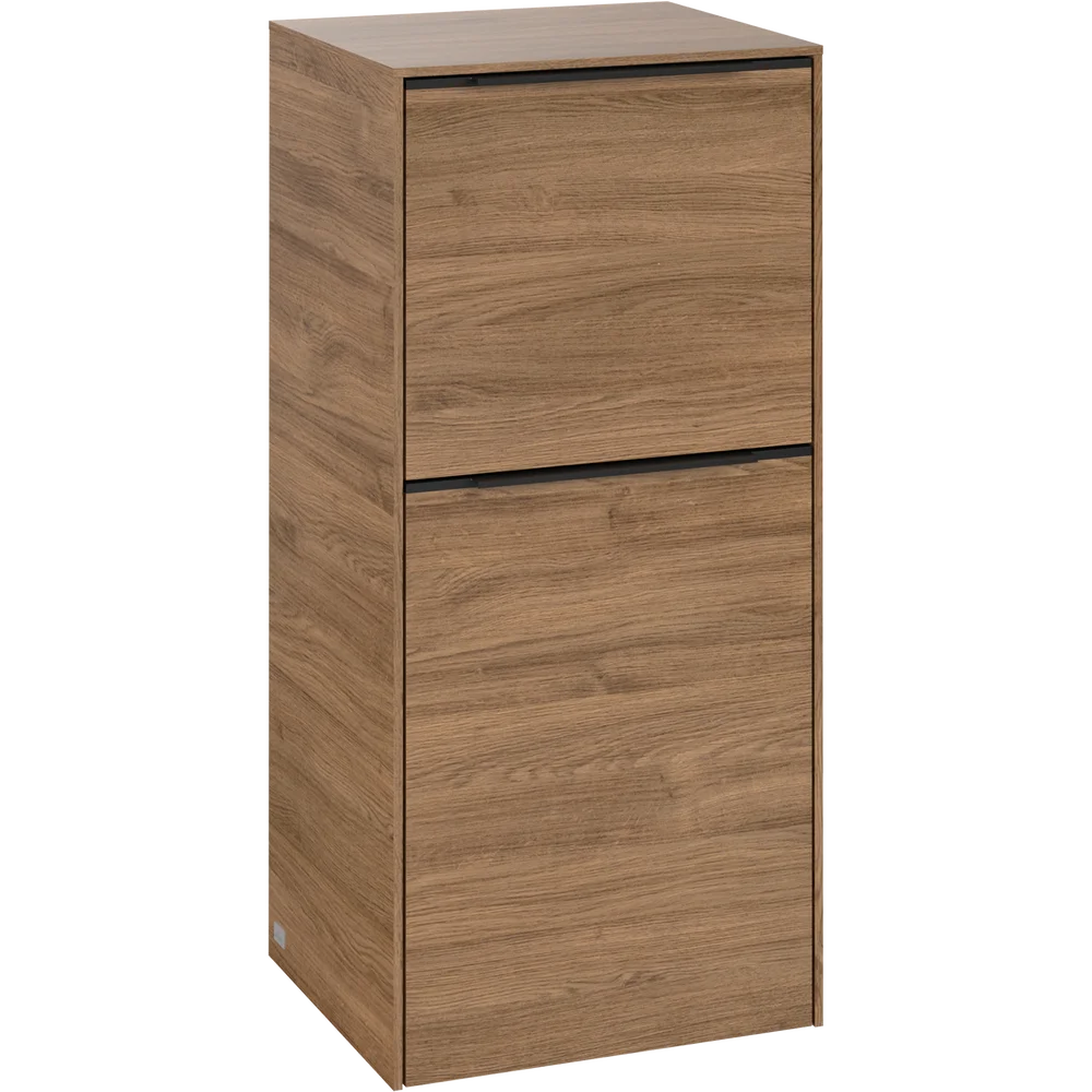 V&B SUBWAY 3.0 SIDESKAP 40X86 HØYRE KANSAS OAK HÅNDTAK I VOLCANO BLACK v:7755670