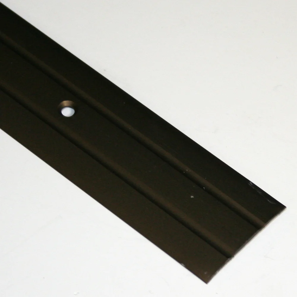 Overgangslist 2,7 meter 38 mm bronseloksert aluminium v:1652400 Overgangslist 2,7 meter 38 mm bronseloksert aluminium v:1652400