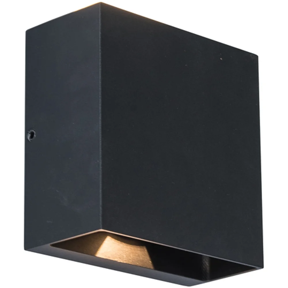 LUTEC ARCHITECTURAL GEMINI BEAMS MATT SORT VEGGHENGT LAMPE v:3676597