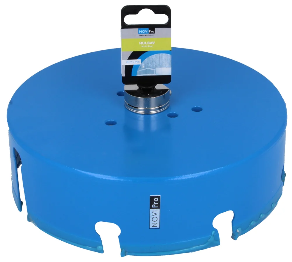 Novipro hm hullsag 168 mm med integrert adapter hex10 v:4703030 Novipro hm hullsag 168 mm med integrert adapter hex10 v:4703030