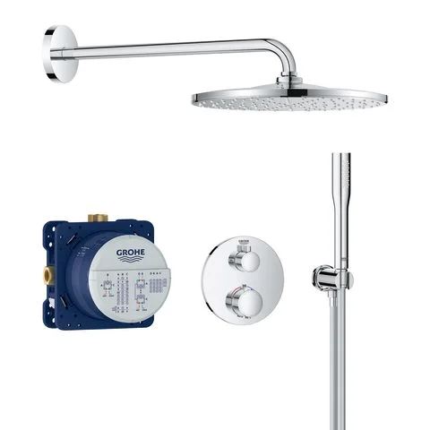 Precision Thermostat 34880000 Grohe Hodedusjsett 4068416 Precision Thermostat 34880000 Grohe Hodedusjsett 4068416