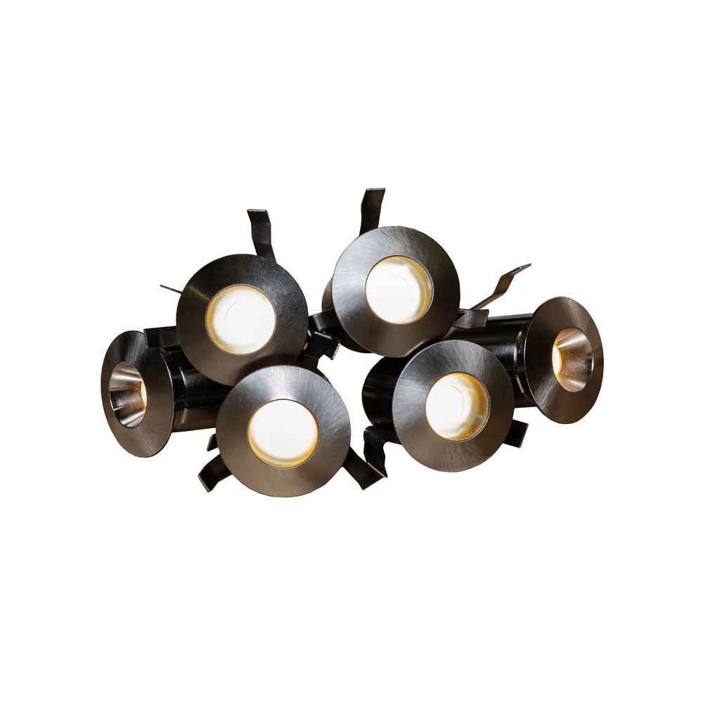 Hide a lite Downlight Heatspot G2 Kit, børstet stål, 2700K v:3225840