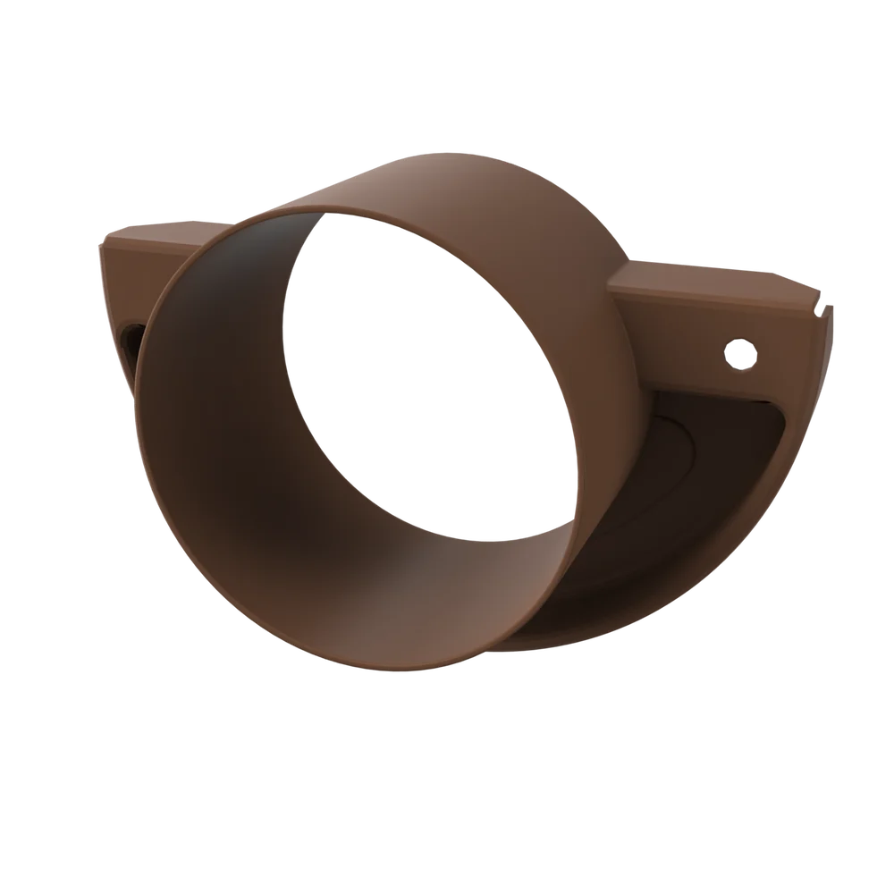 ENDEBUNN T120 M/MUFFE BRUN v:4699571