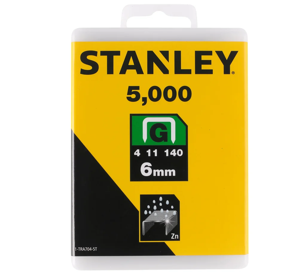 Stanley stift hd 6mm 1/4″ a5000 v:6442804 Stanley stift hd 6mm 1/4″ a5000 v:6442804