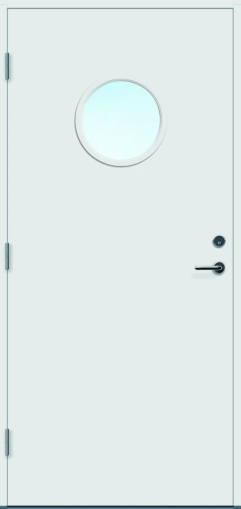 Ytterdør 100×210 Stavanger med glass hvit venstre v:6995322 Ytterdør 100×210 Stavanger med glass hvit venstre v:6995322