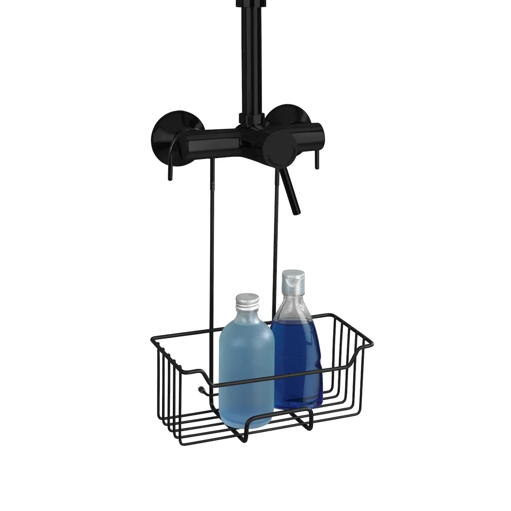 WENKO MILO SHOWERCADDY TIL TERMOSTAT MAT SORT v:1350100 WENKO MILO SHOWERCADDY TIL TERMOSTAT MAT SORT v:1350100