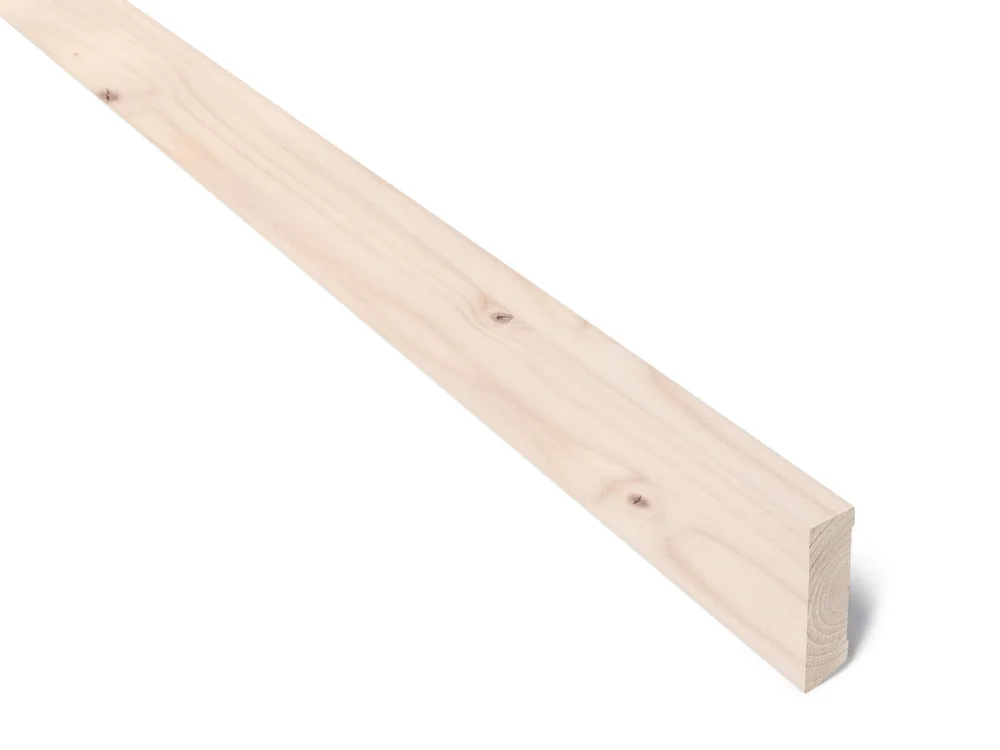 Gulvlist Moderne beiset Gran 15×056 v:5254164 Gulvlist Moderne beiset Gran 15×056 v:5254164