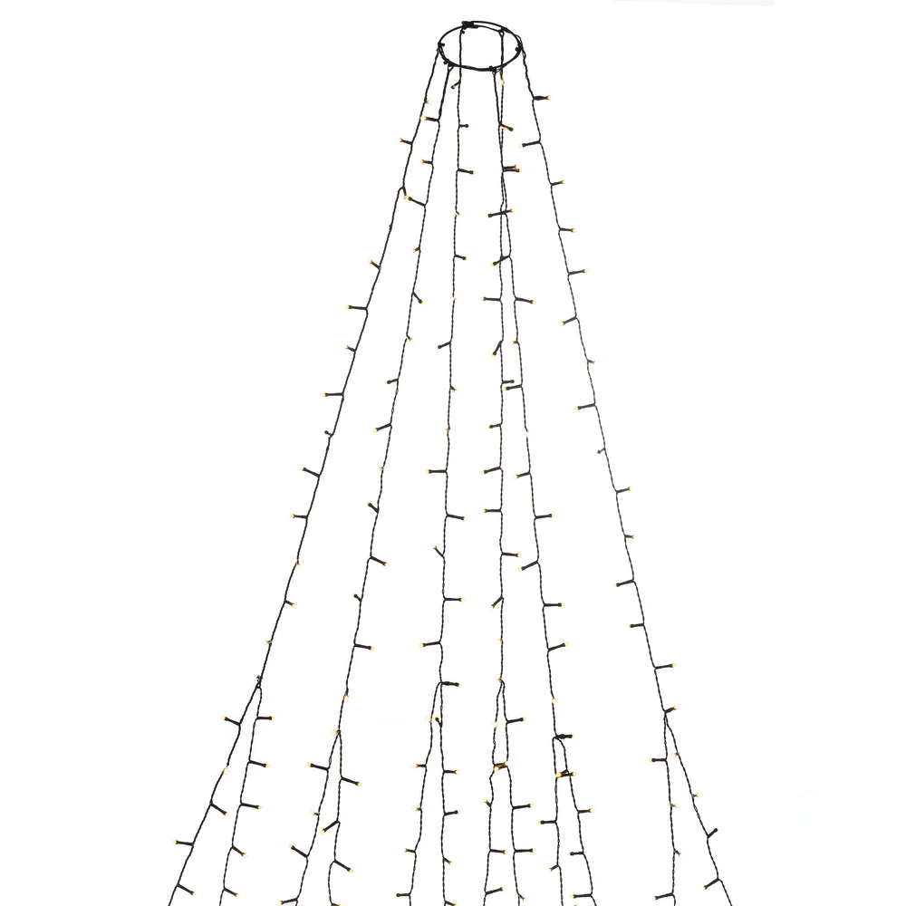 Konstsmide Juletrelys, utendørs, 4 m, LED, timer v:1660491
