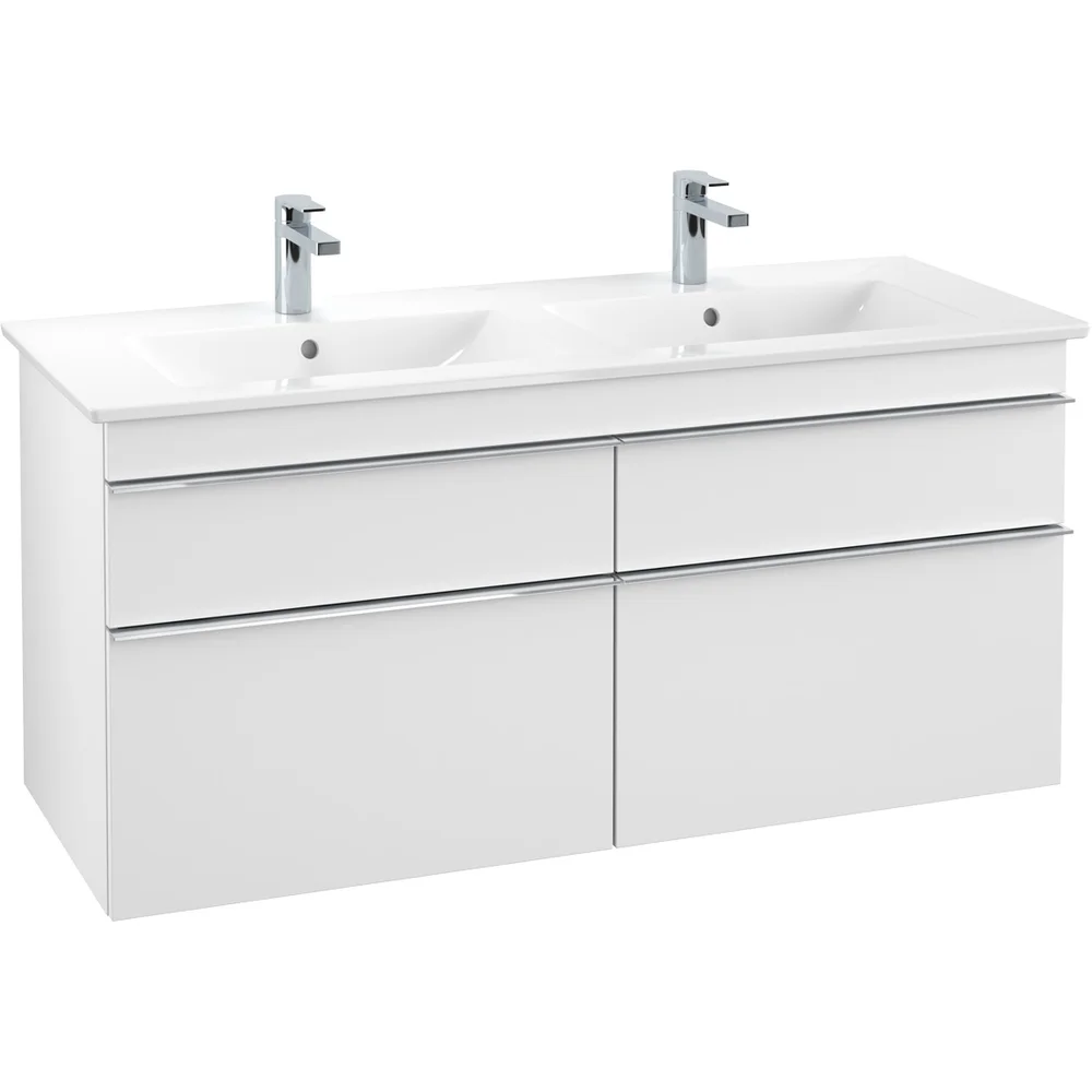 VILLEROY & BOCH VENTICELLO SERVANTSKAP HVIT MATT M/4 SKUFFER 1253 X 590 X 477 MM v:6242989 VILLEROY & BOCH VENTICELLO SERVANTSKAP HVIT MATT M/4 SKUFFER 1253 X 590 X 477 MM v:6242989