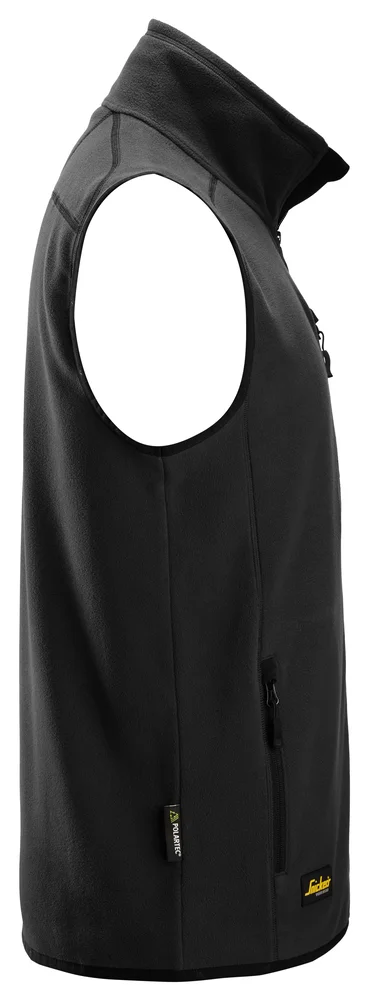 Fleecevest 8424 sort str 3XL v:3887723 Fleecevest 8424 sort str 3XL v:3887723