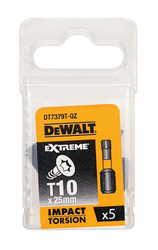 Dewalt Torx T10 Torsion Bits 25mm 5 stk DT7379T v:9525975