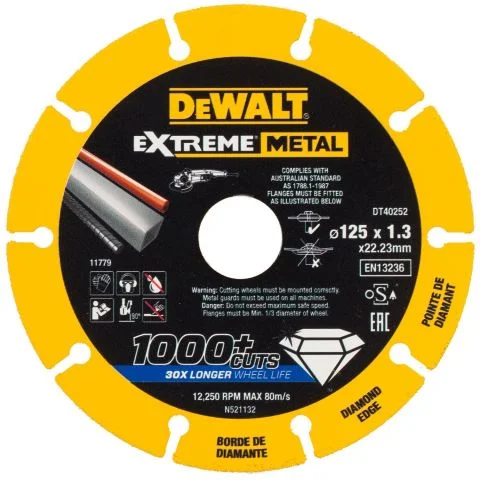 DT40252-QZ Dewalt Kappeskive 3089595