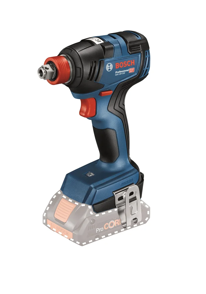 Bosch Slagtrekker-/muttertrekker GDX 18V-200, uten batteri & lader v:1469678