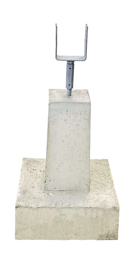 Søylefundament m/4'' justerbar søyle v:9037369