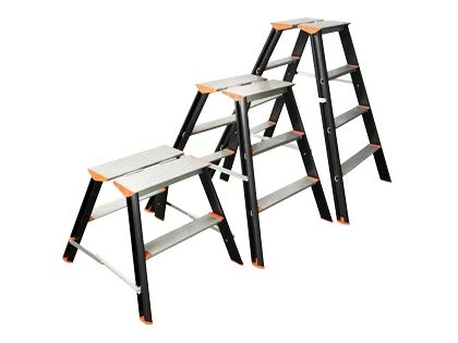 Krakk montør smal 40cm 3 trinn p92- 4 khiment sort eloksert v:5241993