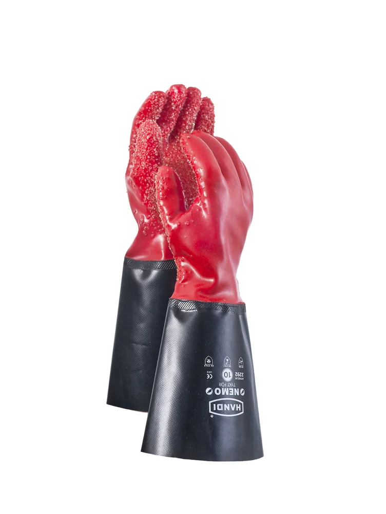 Hanske nemo fiskeh 2293 11 handi pvc fiskehanske med tykt for str 11 v:7431204