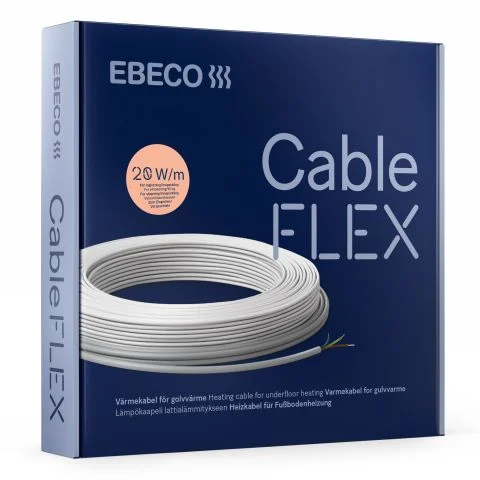 Cableflex 20 Ebeco Gulvvarmekabel 3131129