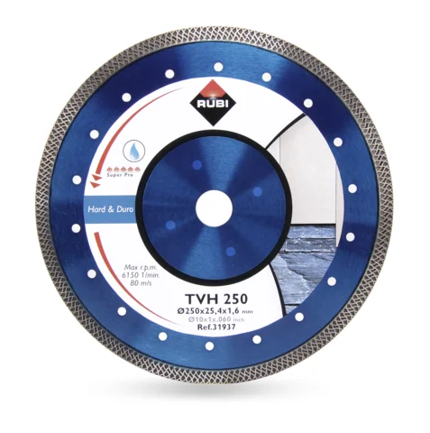 Diamantblad tvh superpro 250×25,4mm rubi v:7408833 Diamantblad tvh superpro 250×25,4mm rubi v:7408833