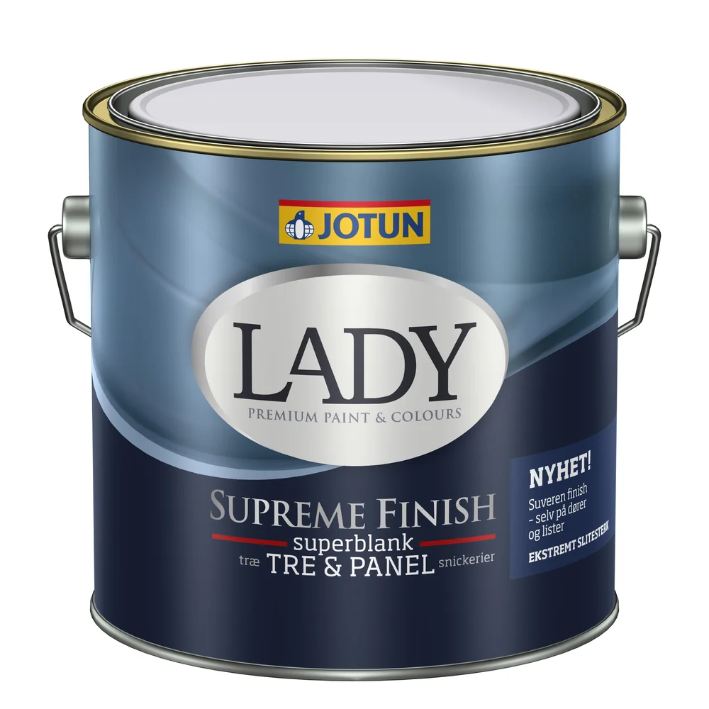 Lady Supreme Finish superblank 80 hvit base 2,7 liter v:8355891 Lady Supreme Finish superblank 80 hvit base 2,7 liter v:8355891