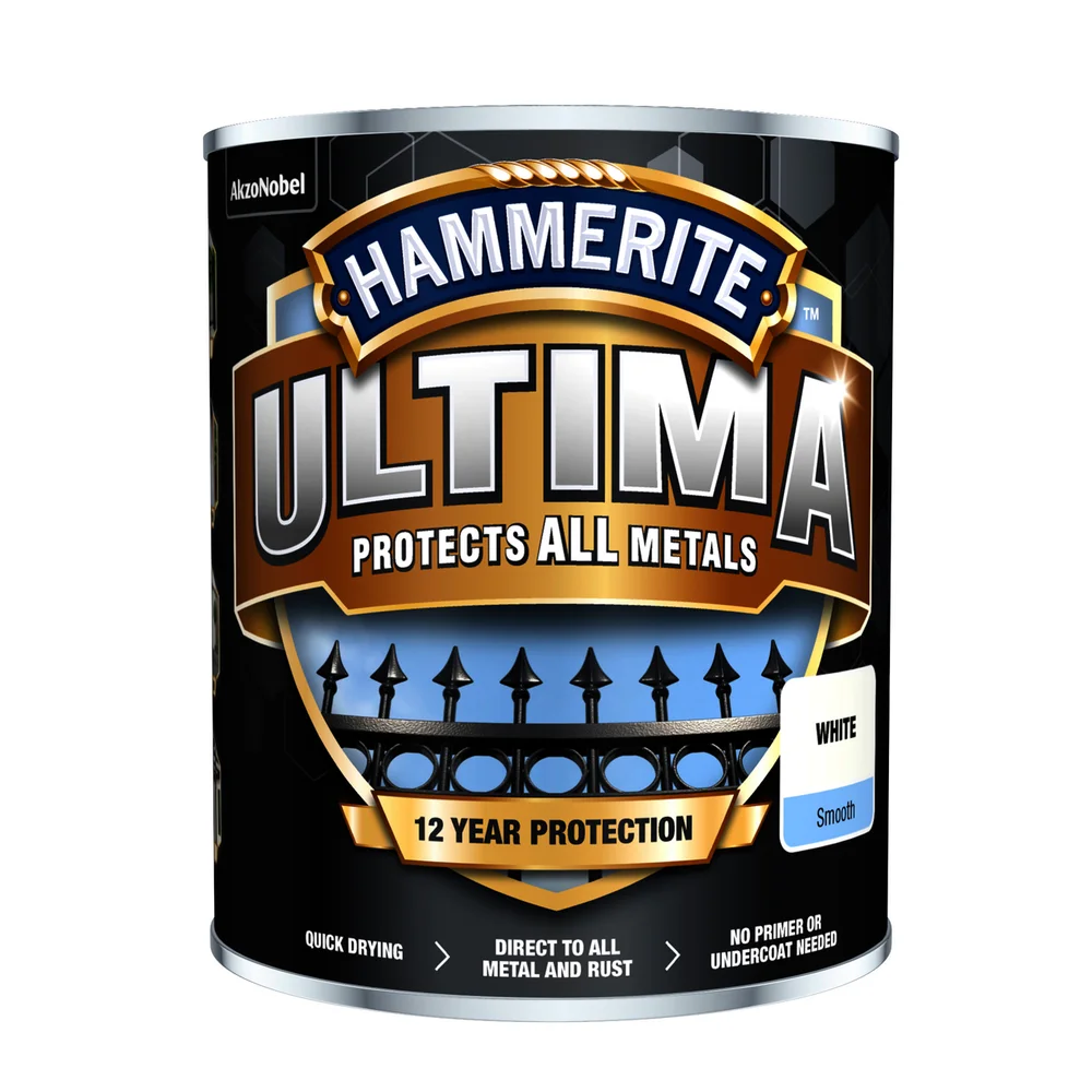 HAMMERITE ULTIMA SMOOTH WHITE 0,75L v:1860594 HAMMERITE ULTIMA SMOOTH WHITE 0,75L v:1860594