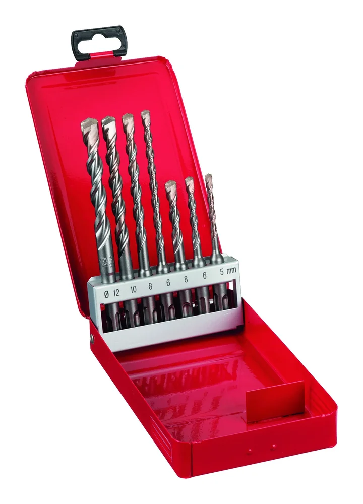 Milwaukee Hammerborsett SDS+ M2, 7-pakning v:3139287