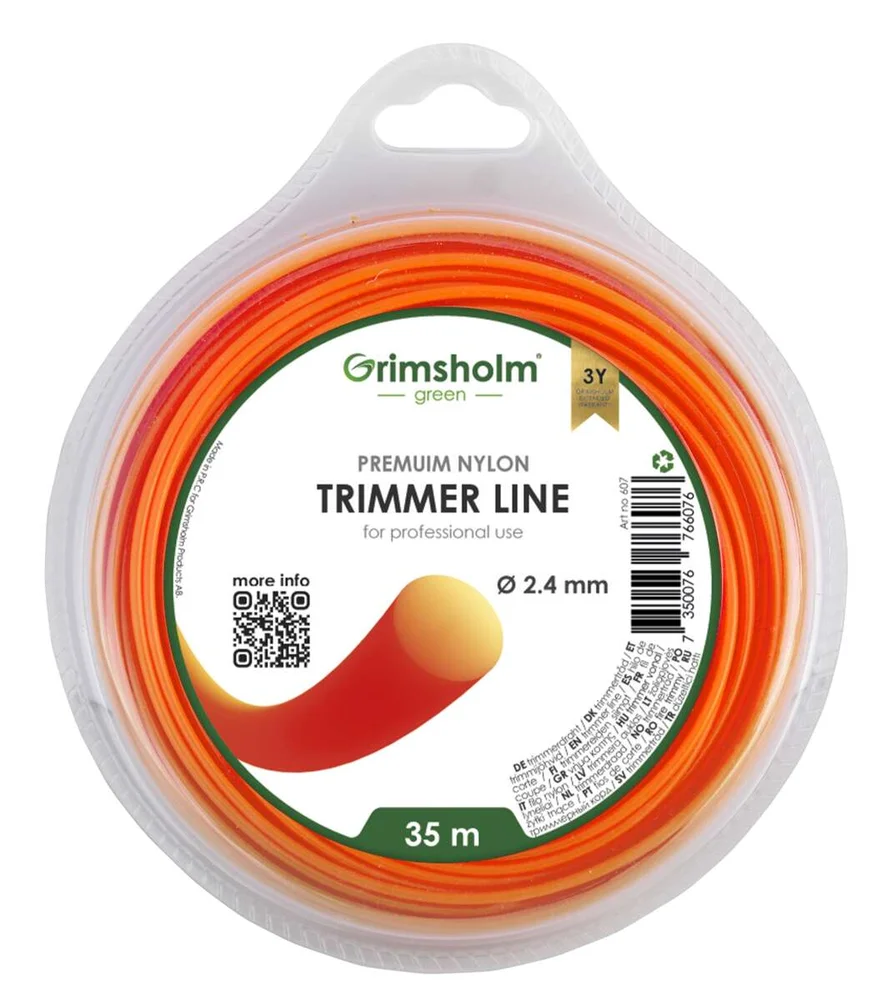 Grimsholm Trimmetråd 2,4 mm, 35 m v:5438081 Grimsholm Trimmetråd 2,4 mm, 35 m v:5438081