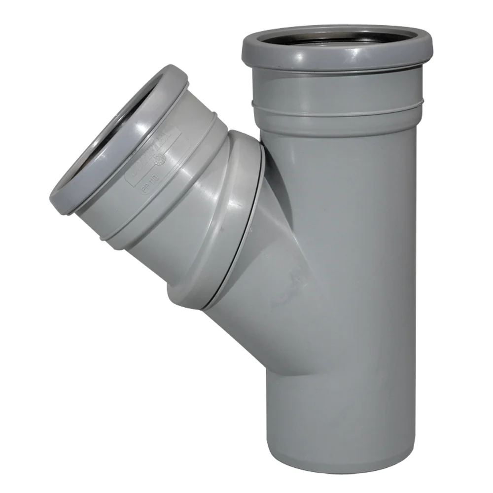JOTIFLEX 110MM GRENRØR 45-90° 2 MUFFER GRÅ v:7748859