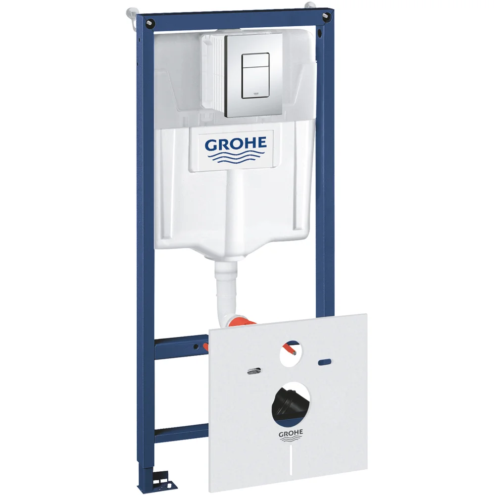 GROHE RAPID SL 4IN1 SET SISTERNE 113 CM M/KROM BETJENINGSPLATE v:5878722