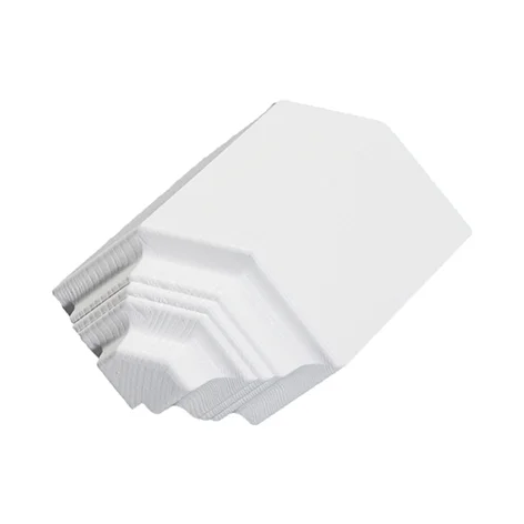 Takkloss utvendig 66x66x120 mm hvitmalt v:9272268