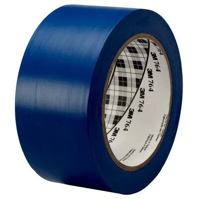 3M Golvmarkeringstejp 764I, blå, 50 mm x 33 m v:8186089 3M Golvmarkeringstejp 764I, blå, 50 mm x 33 m v:8186089