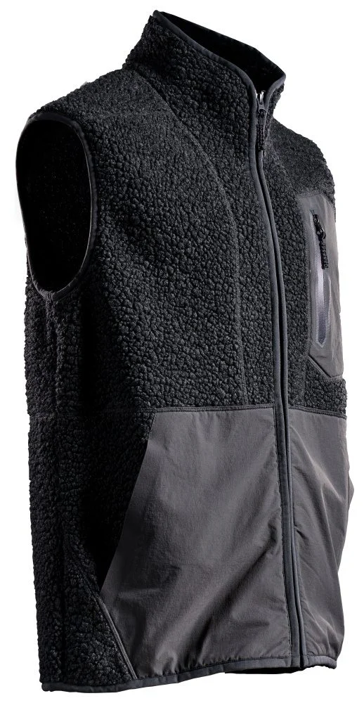 Fiberpelsvest 22465 svart M v:3289322 Fiberpelsvest 22465 svart M v:3289322