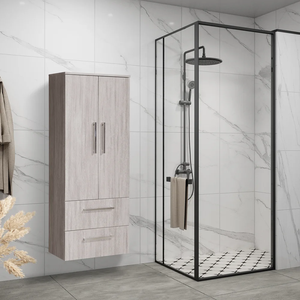LIND LUXURY HØYSKAP DOBBEL GRÅ v:5729105 LIND LUXURY HØYSKAP DOBBEL GRÅ v:5729105