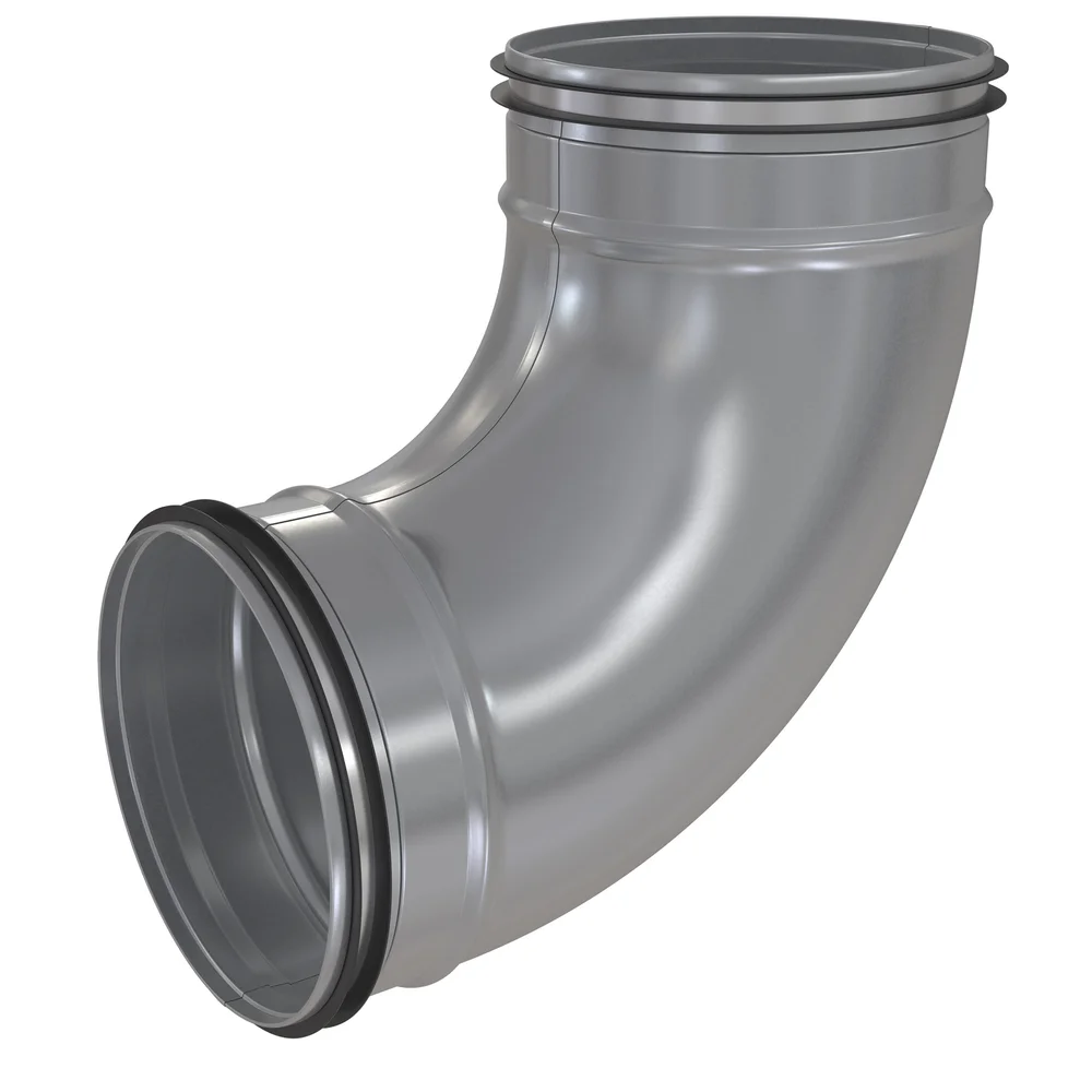 BEND 90 GR M/PAKNING Ø160 v:4769389
