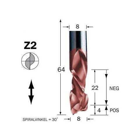 60-153MC Cobolt Spiralfres 1700221 60-153MC Cobolt Spiralfres 1700221